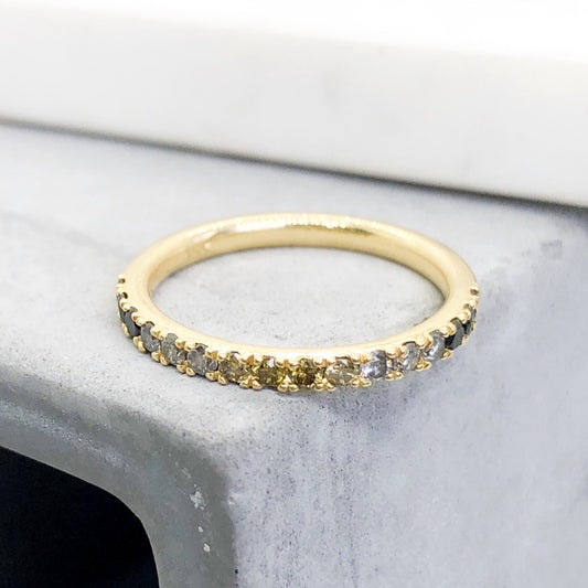 Precita Natural Olive Diamond Ring